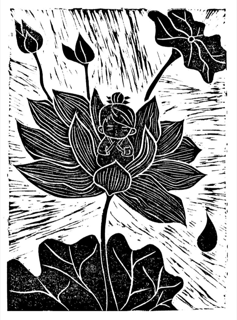 荷间清韵-彭红燕-美术教育一班-2024060109