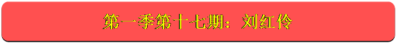 圆角矩形: 第一季第十七期：刘红伶