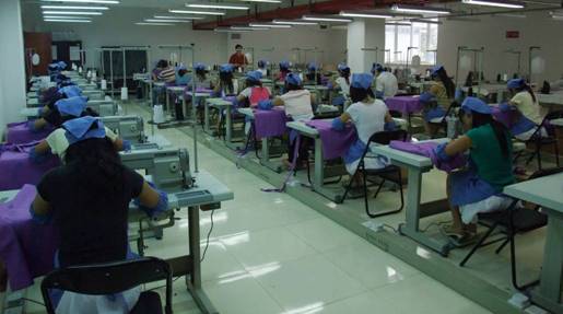 缝纫工艺实训现场_conew1