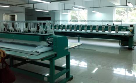 电脑绣花实训室