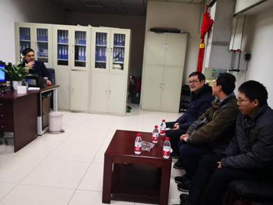 青城山站与站长交流